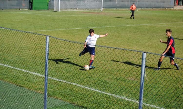 Uno scatto del match contro l'Aranova ©fiumicinocalcio1926