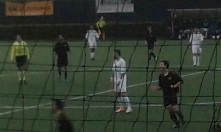 Uno scatto dal match