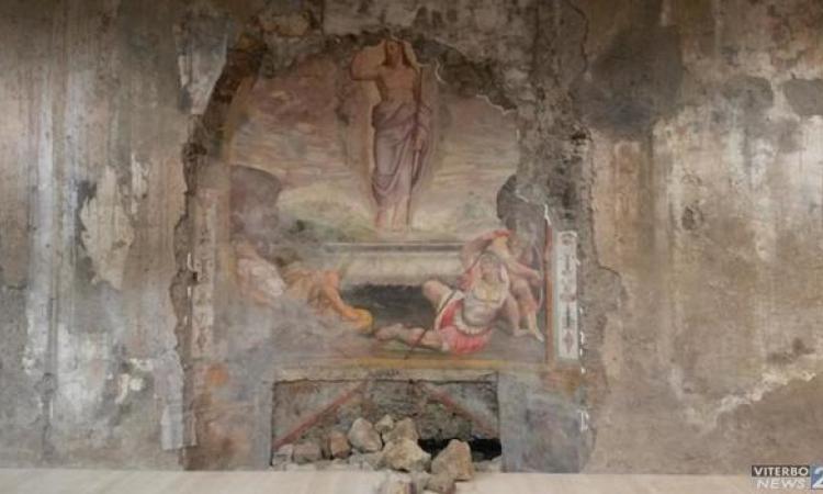 Un'immagine del luogo del ritrovamento © ViterboNews24