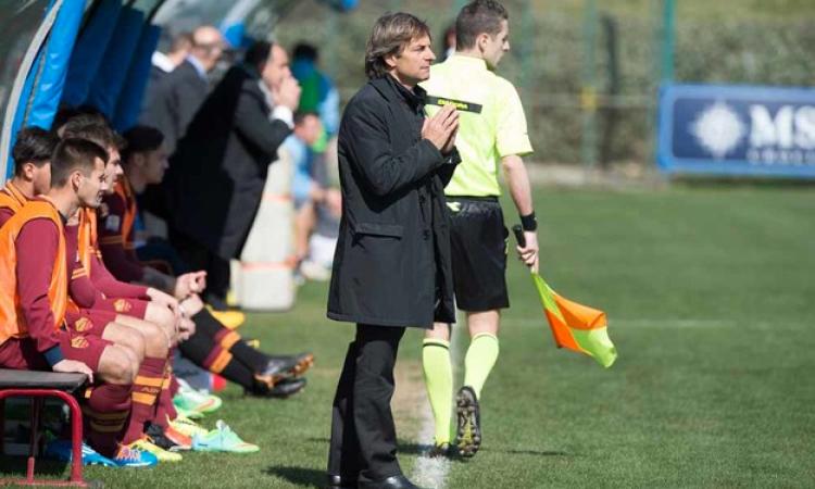 Alberto De Rossi, tecnico della Roma Primavera foto©photosportiva.it