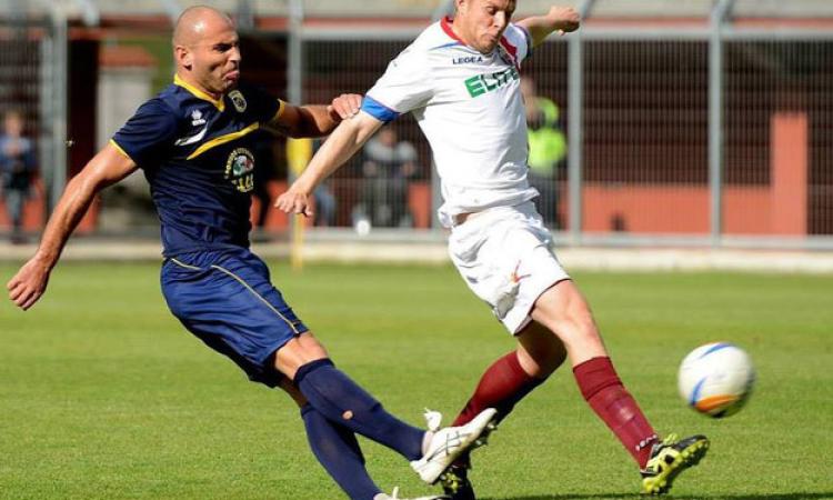 Cardillo con la maglia del Rieti ©Foto Di Palermo