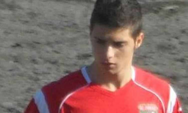 Mattia Scippa con la maglia del Fidene