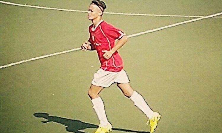 Gianmarco Romani, autore dell'1-0