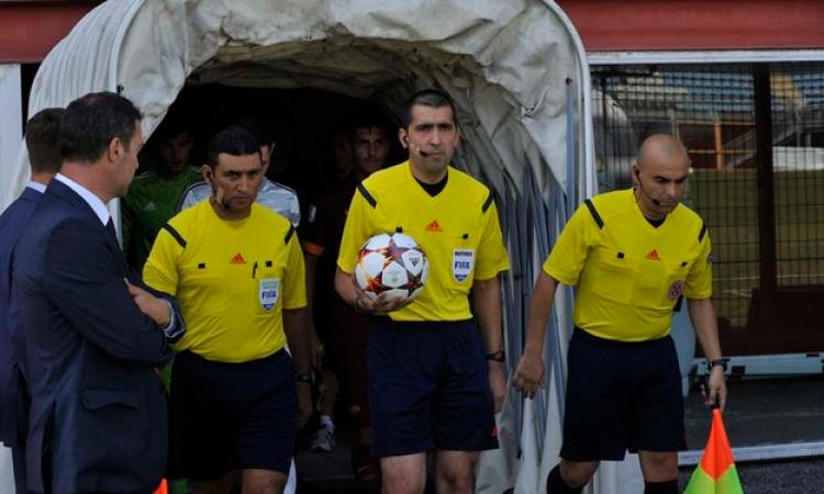 L'arbitro maltese Mario Sant ha già diretto la Roma di De Rossi nel match d'esordio con il CSKA Mosca foto©photosportiva.it