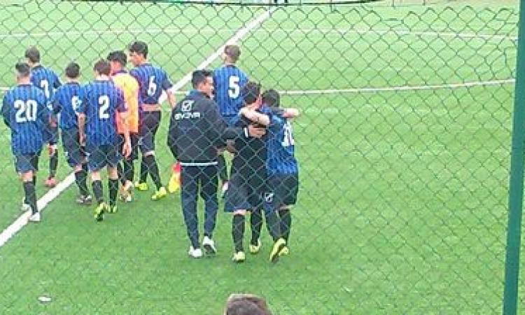 L'esultanza del Latina a fine partita ©Gazzetta Regionale