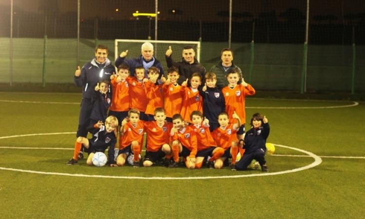 Panico con alcuni ragazzi della scuola calcio