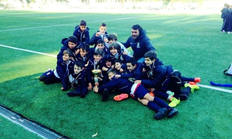 Gli Esordienti 2003 con mister Santoni