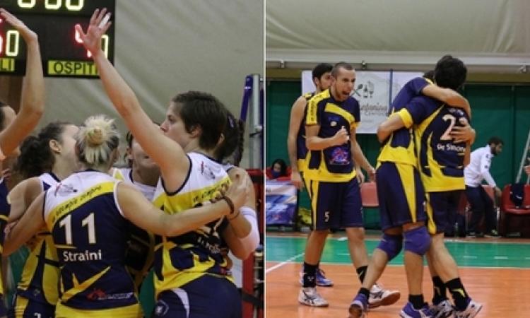 Le due formazioni DTR esultano