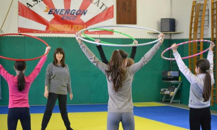 Laura Lauretti durante l'allenamento