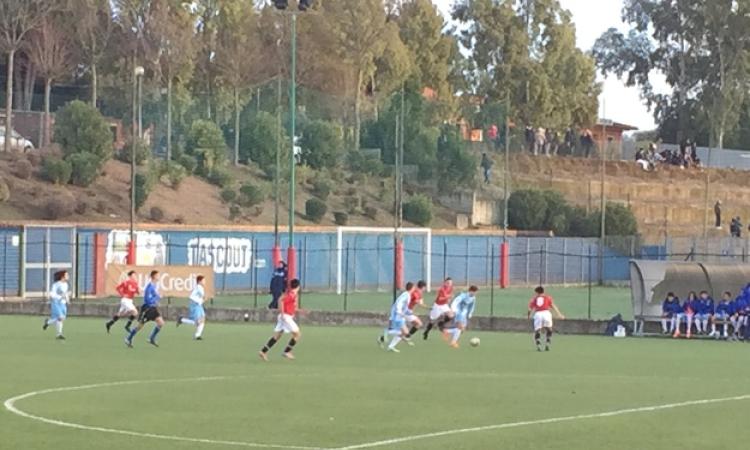 Un frangente del match