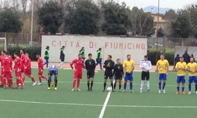 Uno scatto prima dell'avvio del match