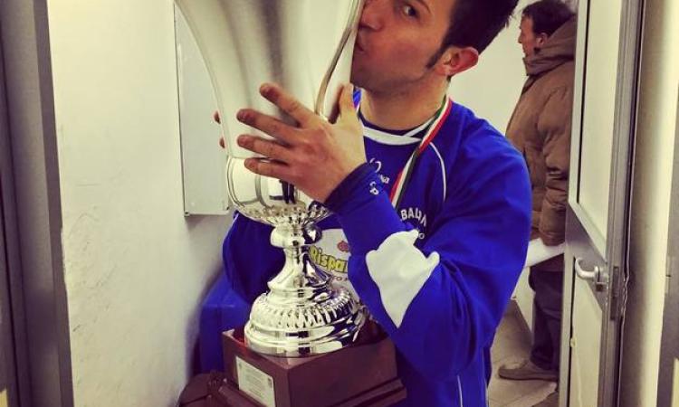 Gianmarco Scacchetti con la Coppa