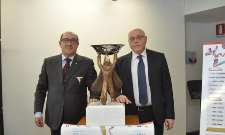 Romeo e Palagi con la coppa Carnevale foto©viareggiocup.com