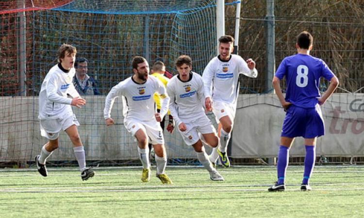 L'esultanza di Iemma (photosportroma.it)