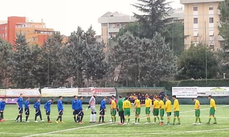 Le squadre ad inizio gara