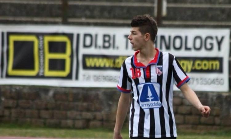 Gentili, per lui gol all'esordio (foto facebook AudaceSanvitoempolitana)