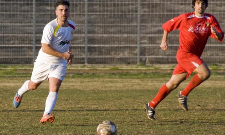 Casaburi autore di uno dei due gol del Cori