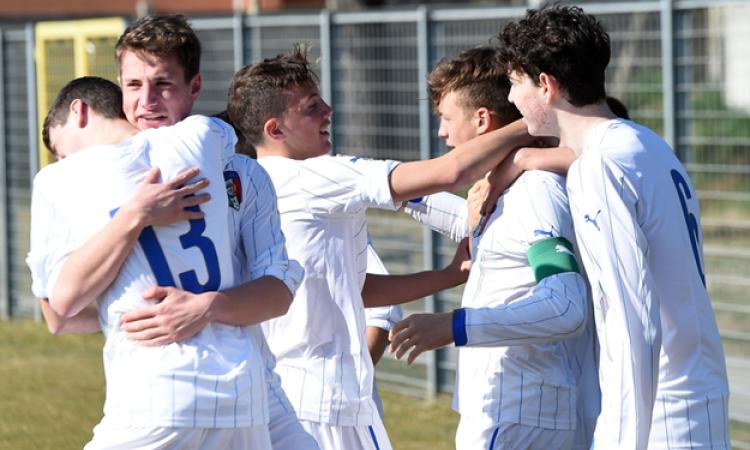 Pinamonti e Militari trascinano la Nazionale U16