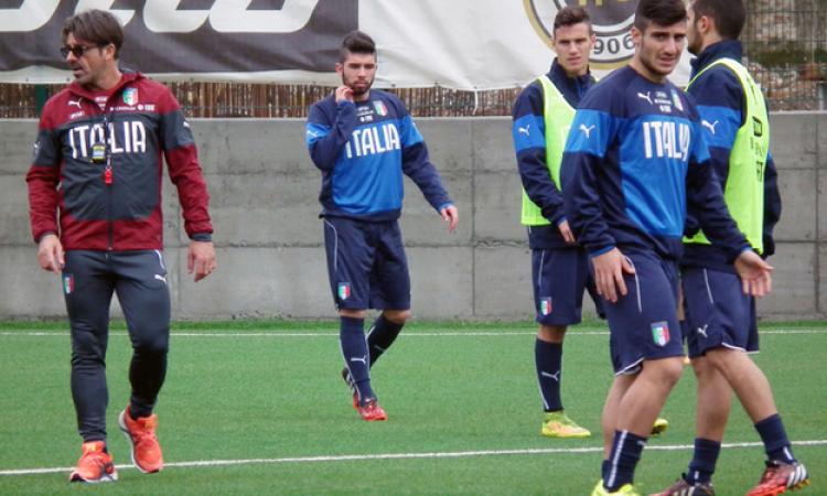 A Coverciano gli Azzurrini preparano la sfida con il Qatar: anche Ricci in gruppo