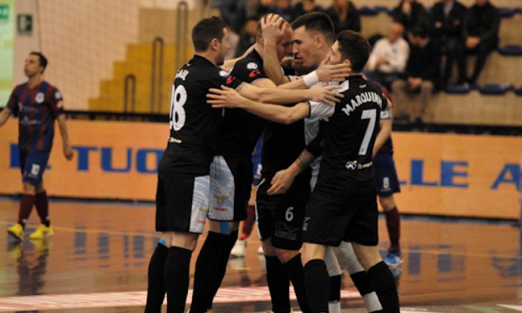 La gioia della Lazio (Foto © Cassella)