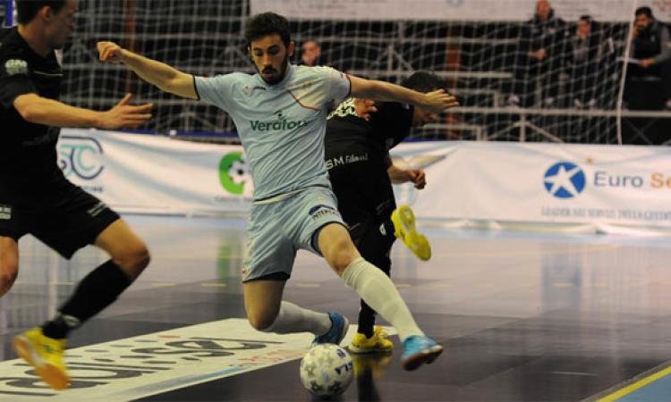 Finisce in parità il derby del PalaGEMS tra Lazio e Real Rieti (Foto © Rufini)