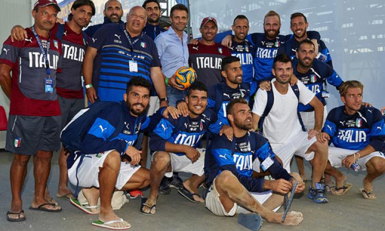 Beach soccer, a Formia il raduno della Nazionale di Esposito