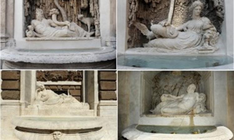 Completato il restauro delle Quattro Fontane