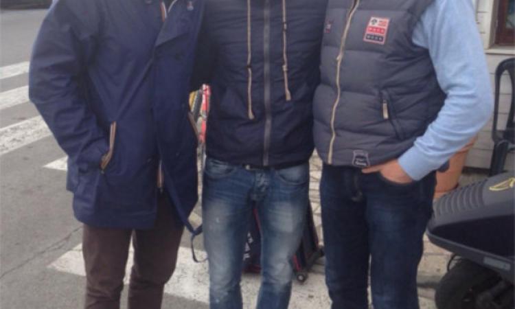 Vitullo, Krasniqi e Sabelli, dg del San Cesareo ©GazzettaRegionale 