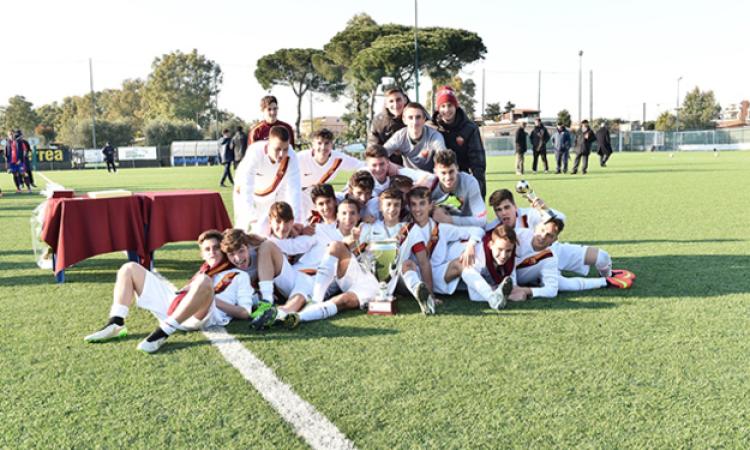 La Roma campione del Torneo Totti