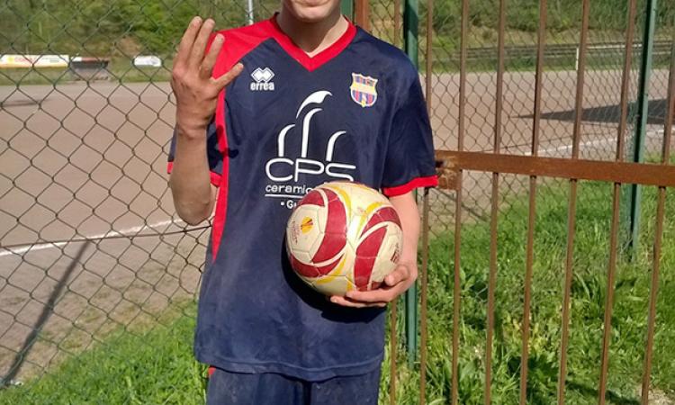 Uccellini, autore di quattro gol