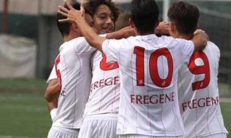 Il Fregene esulta allo scadere