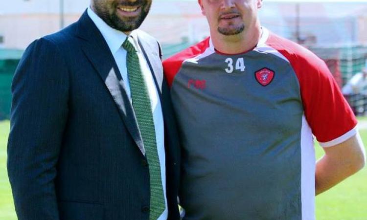 Gian Luca Berruti e Andrea Camplone (foto: Guardia di Finanza Calcio)