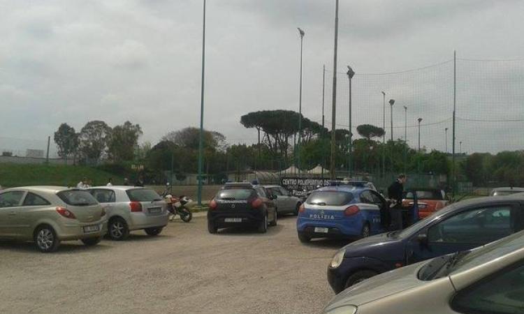 Carabinieri e Polizia all'Ostiense