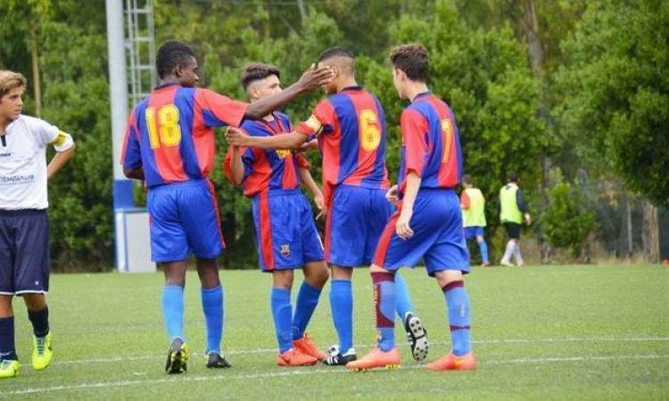 I blaugrana della Vigor Perconti