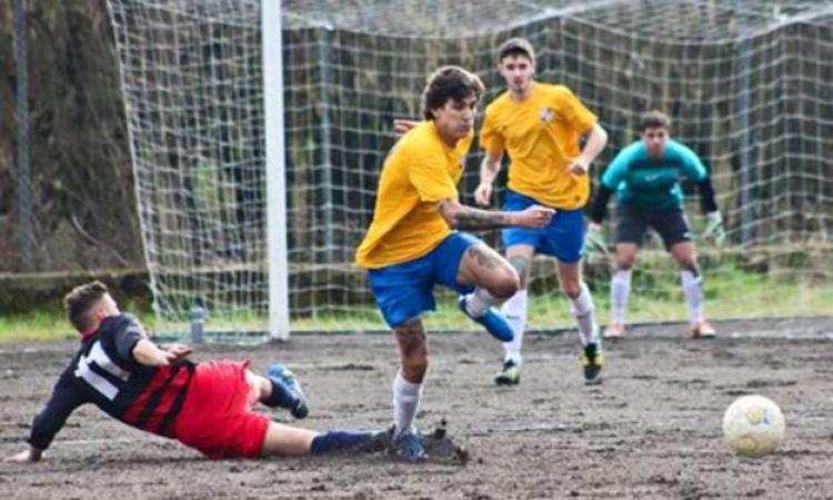 Francesco Amici, attaccante dell'Atletico Vescovio