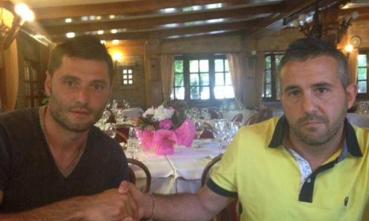 Marco Amelia con Alessandro Virzi