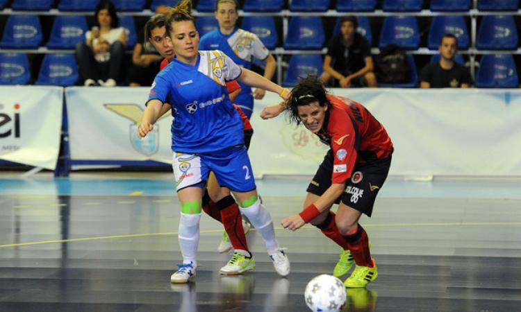 Una fase del match (foto Divisione calcio a 5/Casella)