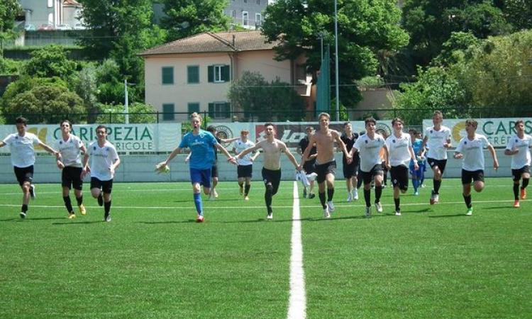 La gioia dello Spezia di Salvalaggio