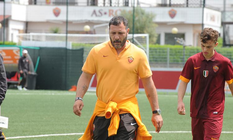 Roberto Muzzi, allenatore dei Giovanissimi Nazionali della Roma foto©LauraDelGobbo