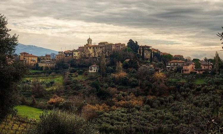 Una caratteristica veduta di Montebuono (dalla pagina facebook &quot;Montebuono Lazio&quot;)