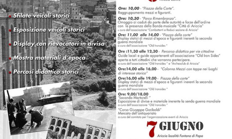 Il 6 e il 7 giugno si celebra il 71esimo anniversario della Liberazione