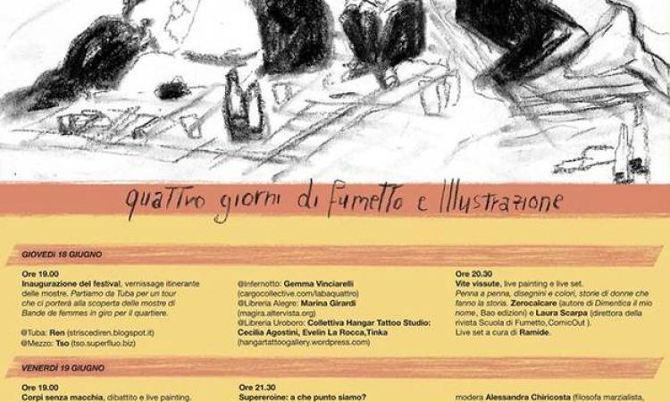 Dal 18 giugno il Festival di fumetti e illustrazioni
