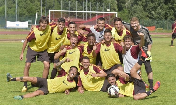 I ragazzi della Primavera giallorossa foto©aroma.it