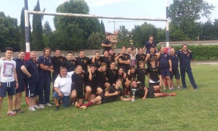 La formazione tuscolana con la coppa CAL