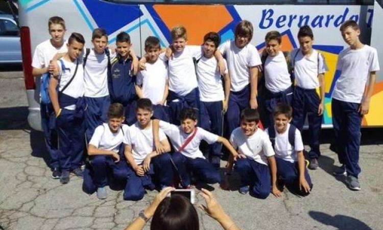 Foto di gruppo sbarcati ad Aosta