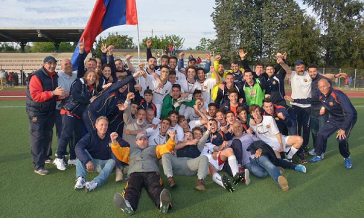 La festa della Vigor Perconti per il titolo regionale (foto ©Paolo Lori)