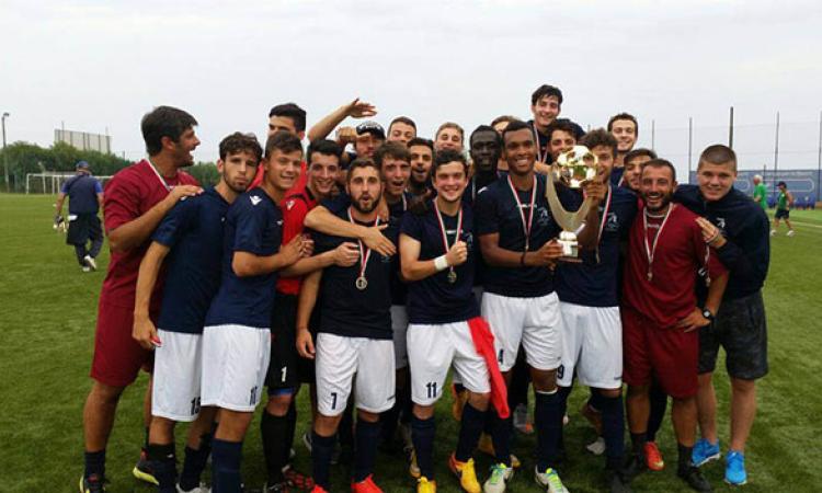 Il Tor di Quinto con la Coppa Lazio (foto ©Gazzetta Regionale)
