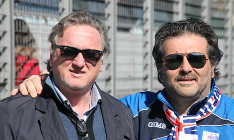 Il presidente Giovanni Mastropietro con Marco Guidi