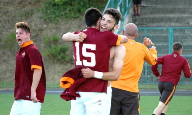 Spinozzi e Tofanari esultano a fine partita ©Gazzetta Regionale