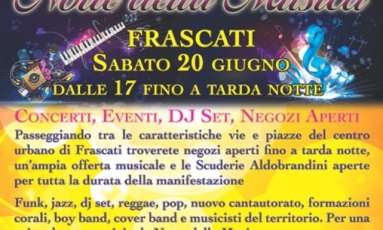 Un sabato a tutta musica per le vie di Frascati 